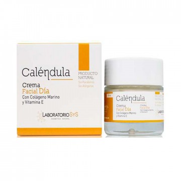 Crema Facial Dia Calendula con Colageno Marino y Vitamina E 50ml SYS