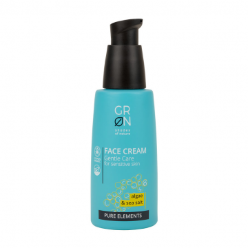 Crema Facial Chlorella y Sal Vegan 50ml GRN