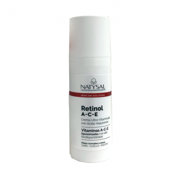 Crema Facial Antiarruga Retinol Vegan 50ml Natysal