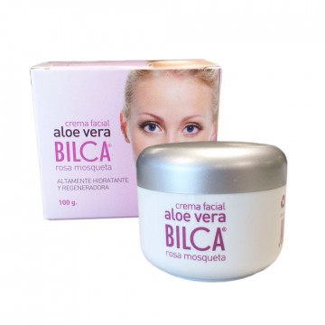 Crema Facial Aloe Vera y Rosa Mosqueta 100g Bilca