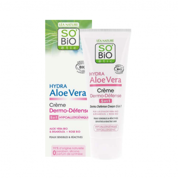 Crema dermoprotectora 5 en 1 Aloe y Rosas Bio 50ml So' Bio Etic