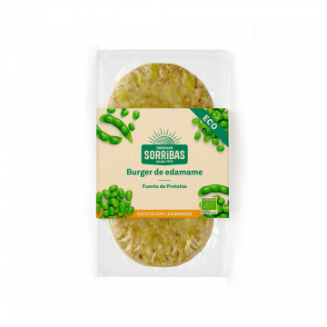 REFRIG BURGER VEGETAL DE EDAMAME BIO 160 g