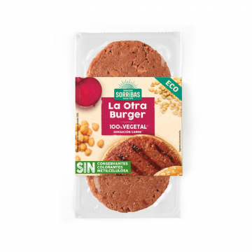 REFRIG LA OTRA BURGER VEGETAL 2 X 100g Sorribas