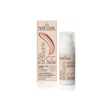 Cc Cream Rosa Mosqueta Color Medio 50ml Natysal