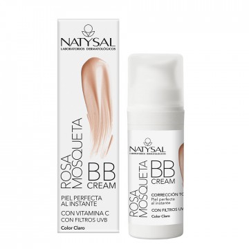 BB Cream Rosa Mosqueta SPF20 Color Claro 30ml Natysal