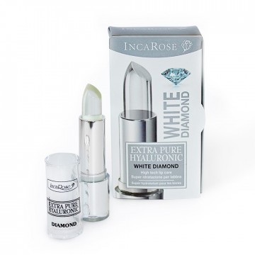 Balsamo Labial White Diamond Acido Hialuronico 4ml Inca Rose