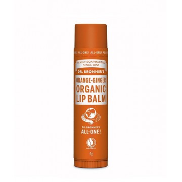 Balsamo Labial Naranja y Jengibre 4g Dr. Bronners