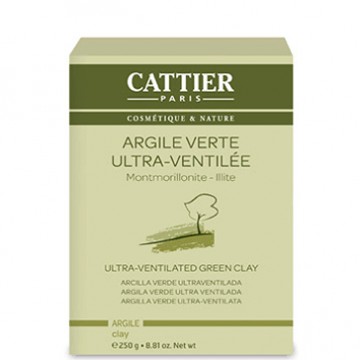 Arcilla Verde Ultra Ventilada Externo 250g Cattier