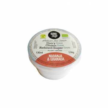 HELADO GRANADA & NARANJA 130 ml ECO-VEGANO