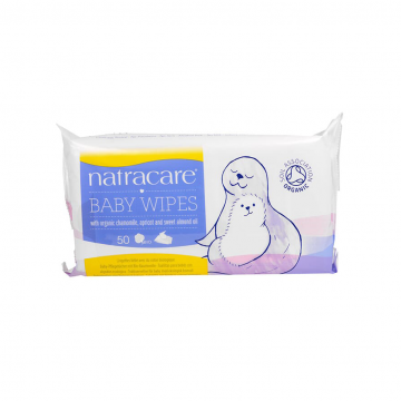 Toallitas para Bebe Bio Vegan 50 Natracare