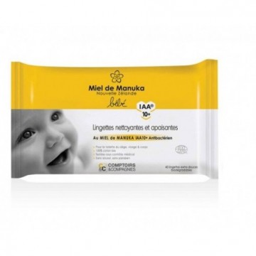 Toallitas Bebe Miel de Manuka Eco 40 Comptoirs & Compagnies