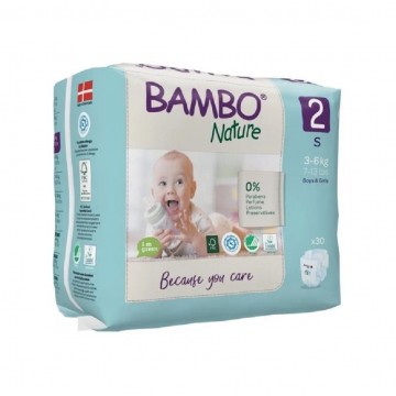 Pañales Talla-2 Mini 3-6 kg Eco 30 Bambo