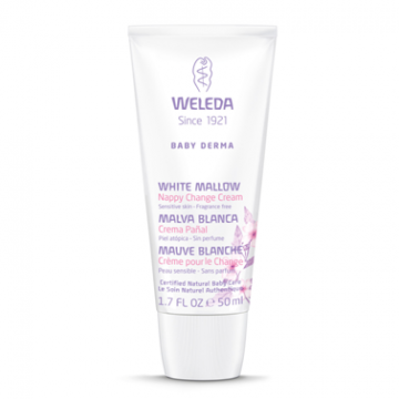 Crema Pañal Malva Blanca Baby derma 50ml Weleda