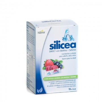 Silicea Direct con Bioina + Selenio 15 Sticks Hubner