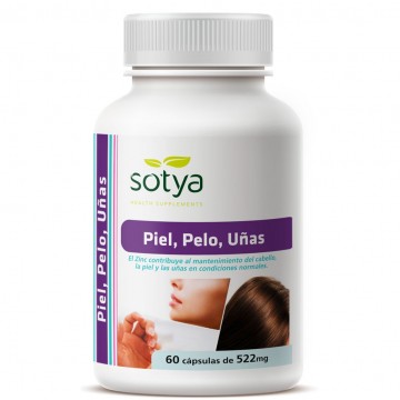 Piel Pelo Uñas 60caps 522mg Sotya