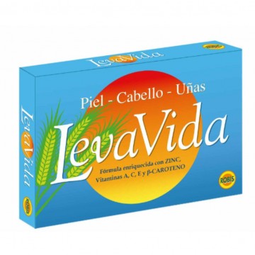 Levavida Piel Cabello y Uñas 60comp Robis