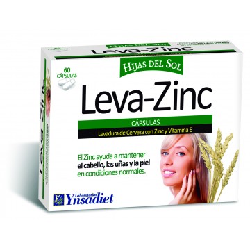 Leva-Zinc 60caps Hijas Del Sol