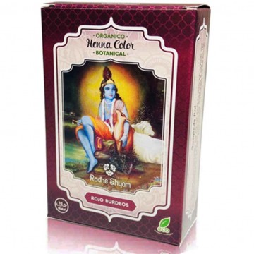 Henna Botanical Rojo Burdeos Eco 100g Radhe Shyam