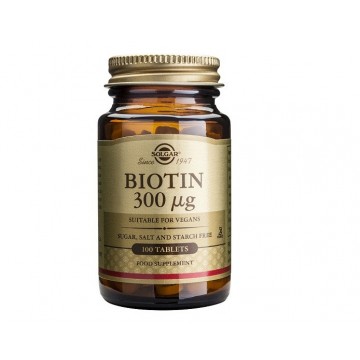 Biotina Vegan 100comp Solgar