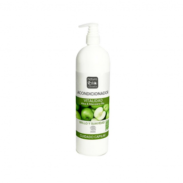 Acondicionador Vitalidad Manzana y Aloe Bio 740ml Naturabio Cosmetics