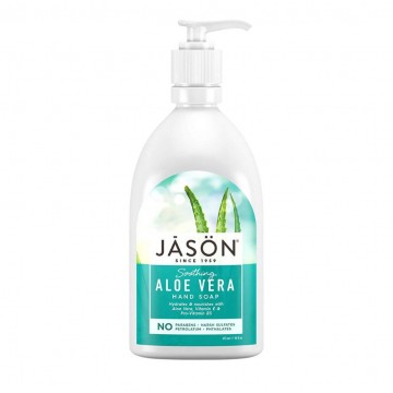 Jabon Manos Aloe Vera con dosificador 473ml Jason