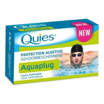 Tapon de Oido Silicona Aquaplug Adult 1 par Quies