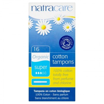 Tampon Super con Aplicador 16uds Natracare