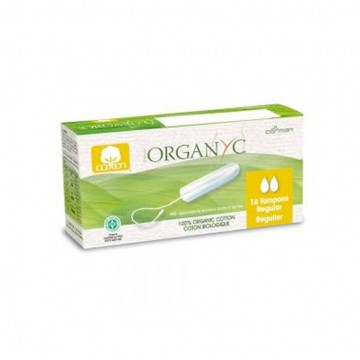 Tampon Regular Sin Aplicador 16uds Organyc