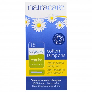 Tampon Regular con Aplicador Bio 16uds Natracare