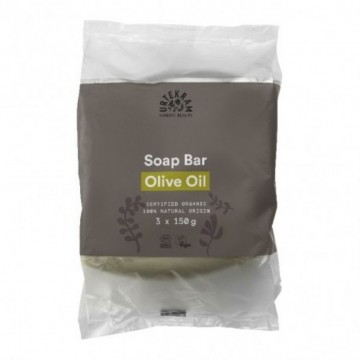 Pastilla Jabon de Aceite de Oliva Eco 3x150g Urtekram