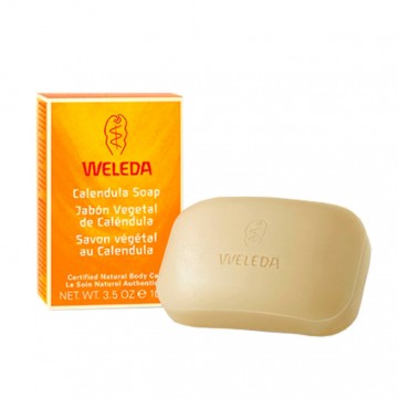 Jabon Vegetal de Calendula Piel Sensible Bio 100g Weleda