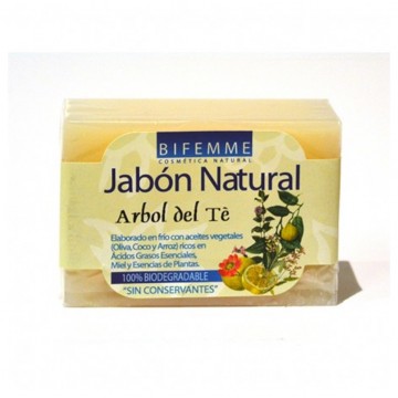 Jabon Te Tree Bacterizada Bio 100g Bifemme