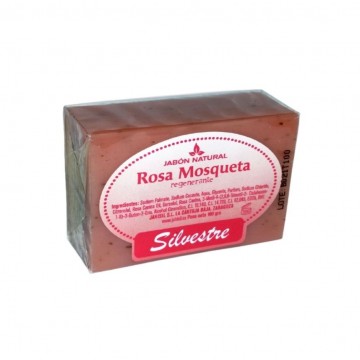 Jabon Rosa Mosqueta Regenerante Silvestre 1ud Silvestre