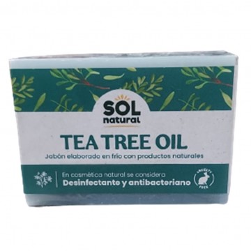 Jabon desinfectante Tea Tree Oil 100g Solnatural