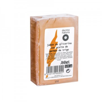 Jabon de Glicerina con Aceite de Germen de Trigo 100g Santiveri