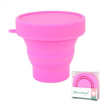 Esterilizador Plegable Rosa 1ud Mimacup