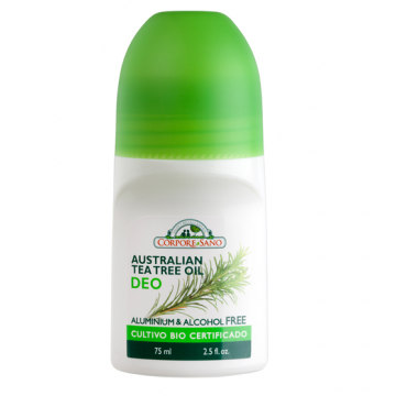 Desodorante Roll-On Arbol del Te Australiano Bio 75ml Corpore Sano