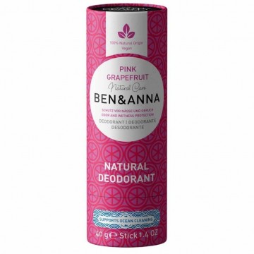 Desodorante Pink Grapefruit Vegan 40g Ben & Anna