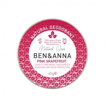 Desodorante Pink grapefruit Lata Eco Vegan 45g Ben & Anna