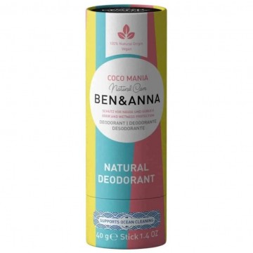 Desodorante Coco Mania Vegan 40g Ben & Anna