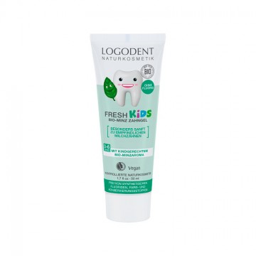 Dentifrico para Niños Menta Vegan Bio 50ml Logona