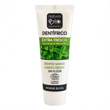 Dentifrico Equinacea y Menta SinGluten Bio Vegan 75ml Naturabio Cosmetics