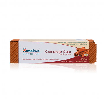 Dentifrico Cuidado Completo Canela SinGluten 150g Himalaya Botanique