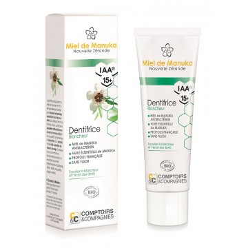 Dentifrico Blanqueante Miel de Manuka Bio 75ml Comptoirs & Compagnies