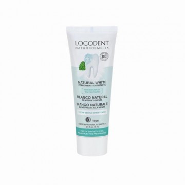 Dentifrico Blanqueador Menta Bio Vegan 75ml Logona