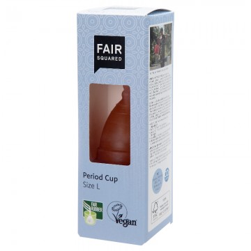 Copa Menstrual de Latex a Talla L Vegan Bio 1ud Fair Squared