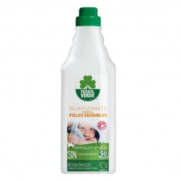 Suavizante Pieles Sensibles Eco 1L Trebol Verde