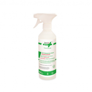 Spray Higienizante de Superficies Dosificador 500ml Sanity Green