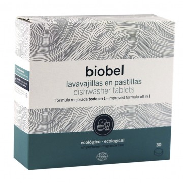 Pastillas para Lavavajillas Eco Vegan 30past Biobel