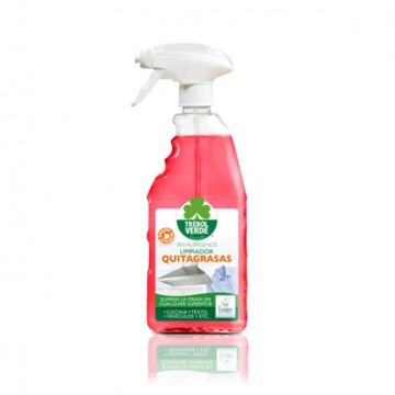 Limpiador Quitagrasa 750ml Trebol Verde